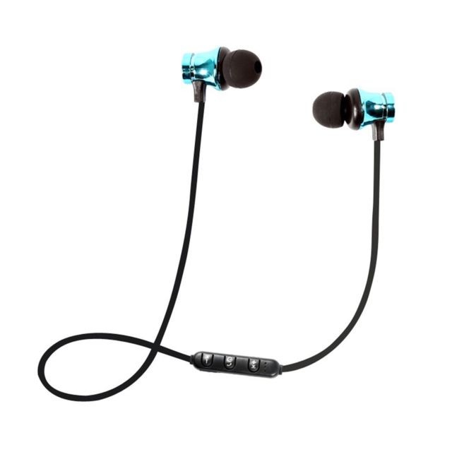 marque generique - Xt11 écouteur sport sans fil Bluetooth-Bleu marque generique - Ecouteurs intra-auriculaires marque generique