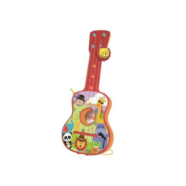 Instruments de musique Fisher Price FISHER PRICE Guitare 4 cordes - Avec boîte plastique