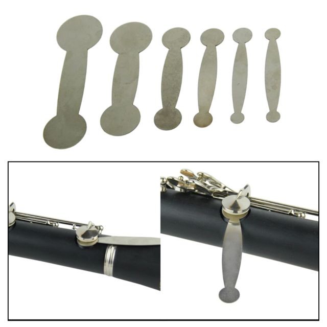 Clarinettes Ensemble d'outils de réparation de tampon de clarinette remplacement de pièces d'entretien de réparation pour ensemble d'accessoires d'instruments de