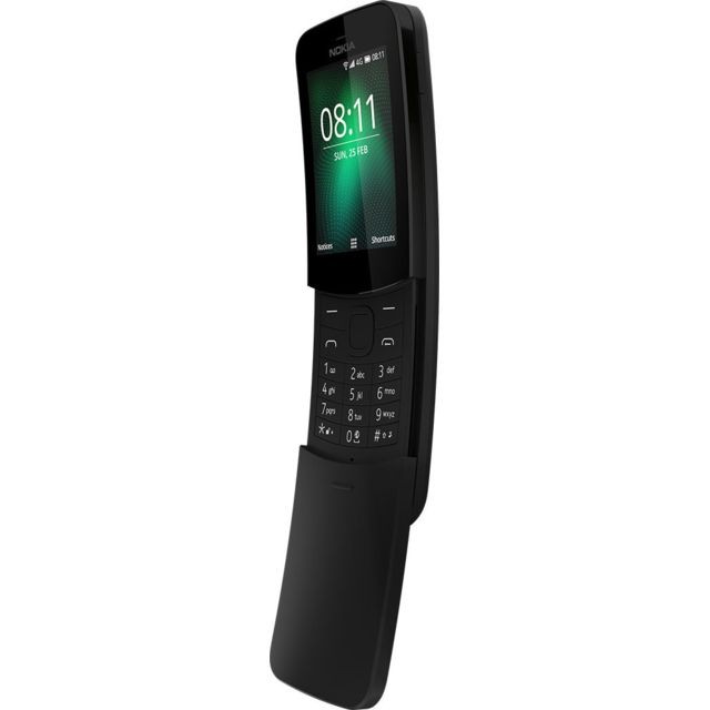 Téléphone mobile Nokia NOKIA-8110-NOIR