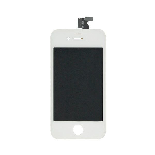 Autres accessoires smartphone Yonis Pièce détachée écran de remplacement iPhone 4S vitre réparation face avant blanc - YONIS
