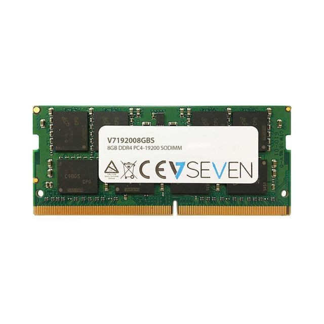 V7 - V7 DDR4 8GB 2400MHz pc4 19200 sodimm (V7192008GBS) - Bonnes affaires RAM PC Fixe