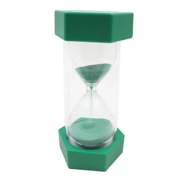 marque generique - sablier sablier sable horloge minuterie kichen exercice minutage 10min vert marque generique  - Sablier