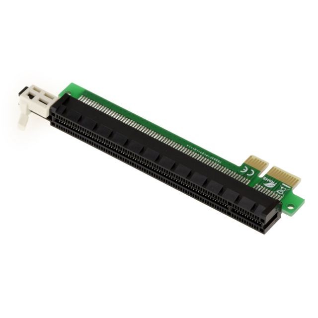 Accessoires SSD Kalea-Informatique Riser PCI Express 1 port PCIe 1x 16x - Rigide Très compact Très compact