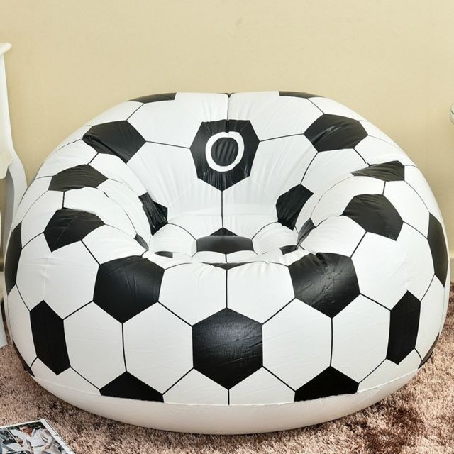 Wewoo - Fauteuil Canapé gonflable créatif occasionnel de chaise de occasionnelle de mode sofa de football Wewoo  - Maison Multicolour