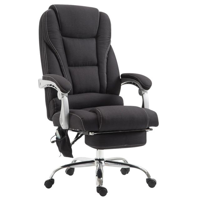 marque generique - Splendide chaise de bureau, fauteuil de bureau Nassauen tissu massante - Chaise de bureau Chaises