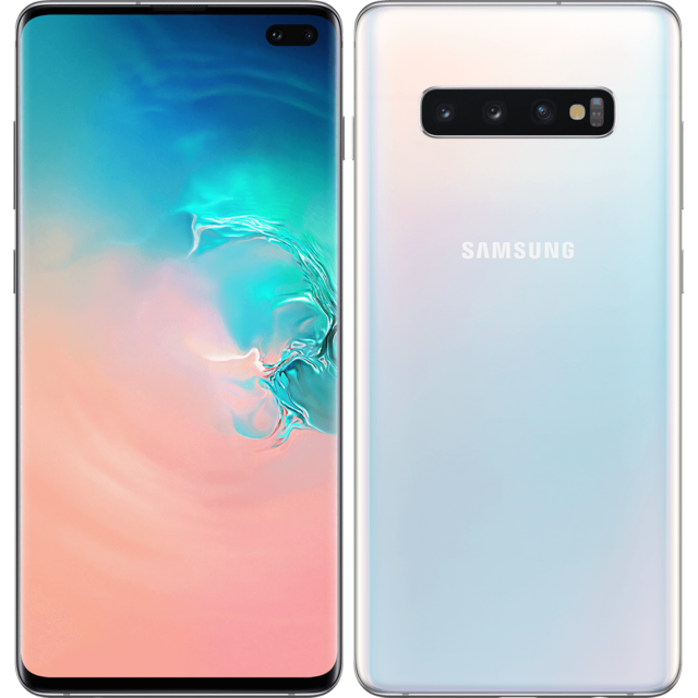 Samsung - SAMSUNG Galaxy S10+ 128 go Blanc - Double sim - Smartphone Android Galaxy s10 plus