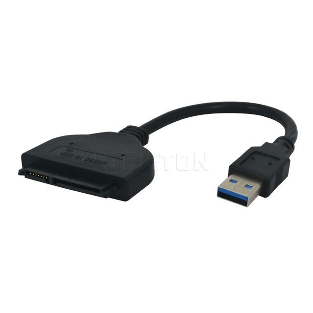 Cabling - CABLING  USB 3.0 to SATA 22 Broches Câble Adaptateur avec Câble d'alimentation USB pour 2.5"" Disque dur Cabling   - Cabling