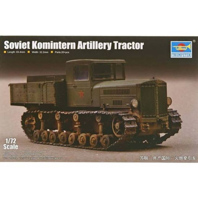 Trumpeter - Maquette véhicule militaire : Soviet Komintern Artillery Tractor Trumpeter  - Avions Trumpeter