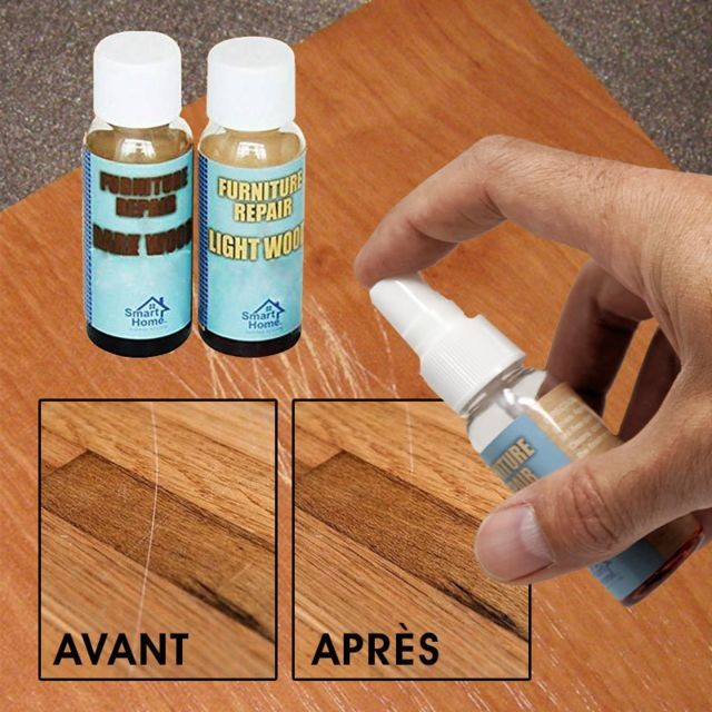 Shop Story - Vernis réparateur pour bois en spray - 2 teintes - Fix It for Wood - Shop Story