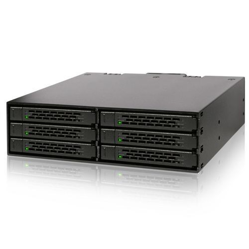 Rack amovible Icy Dock Backplane 5,25'' ICY DOCK ToughArmor MB996SP-6SB pour 6 disques SSD/HDD 2,5'' SATA