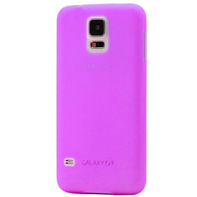 Coque, étui smartphone Kabiloo Coque ultra fine Skin violet pour Samsung Galaxy S5