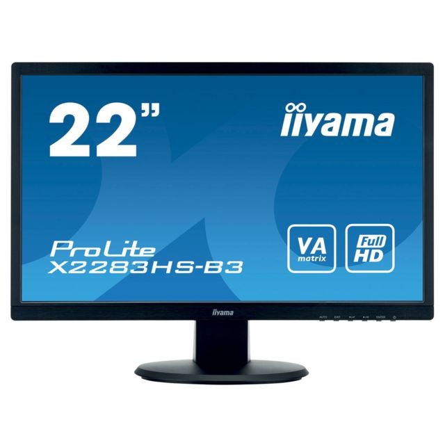 Moniteur PC Iiyama IIYAMA 21.5' LED ProLite X2283HS-B3