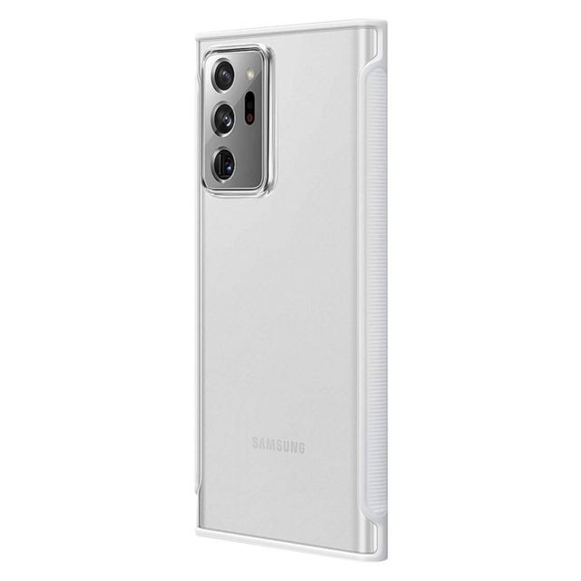 Coque, étui smartphone Samsung Coque transparente renforcée pour Galaxy Note20 Ultra 5G - Blanc