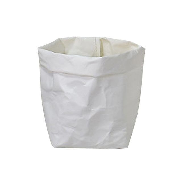 marque generique - Sac en papier kraft lavable fleurs de plantes pot sac de rangement blanc 8x8x15cm marque generique  - Bonnes affaires Décoration