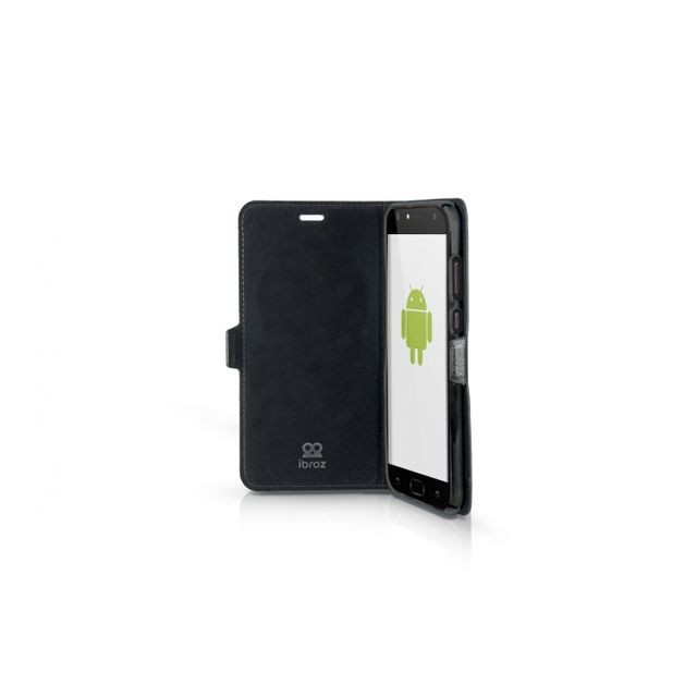 Ibroz Etui Folio Cover noir Ibroz pour Asus Zenfone  4 Live Plus ZB553KL