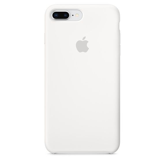 Apple - iPhone 8 Plus/7 Plus Silicone Case - Blanc - Accessoires officiels Apple iPhone Accessoires et consommables