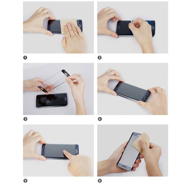 Autres accessoires smartphone Film en VERRE Trempé Bord Incurvé Resistant pour Samsung Galaxy Note 9 6.4""/ Note9 Duos SM-N960F/ SM-N960U/ SM-N960F/DS - NOIR