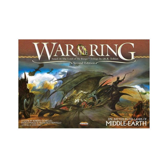 Jeux de stratégie Ares Games Jeux de société - War of The Ring second Edition