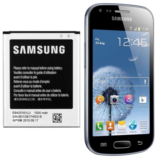Samsung - Batterie Origine Samsung EB425161LU Galaxy Trend S7560 - S Duos S7562 - ACE 2 I8160 Samsung  - Samsung