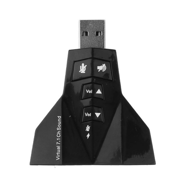 marque generique - USB 2.0 7.1 CH Carte son - Carte Audio