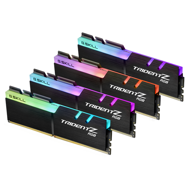 G.Skill - Trident Z RGB - 4 x 8 Go - DDR4 3600 MHz CL17 - RAM PC Fixe Trident z rgb