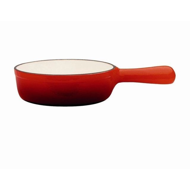 Baumalu -Caquelon rouge pour fondue savoyarde les Hivernales Baumalu  - Appareil à fondue