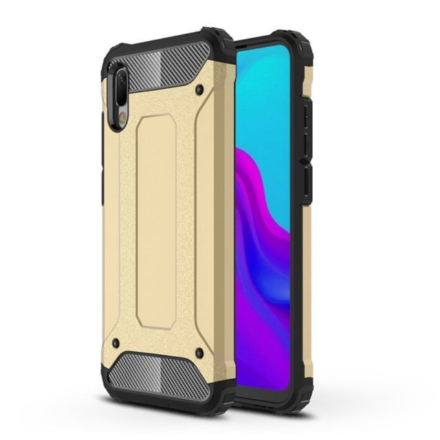 Wewoo - Coque Combinaison TPU + PC pour HuY6 Pro (2019) (Or) Wewoo  - Accessoire Smartphone