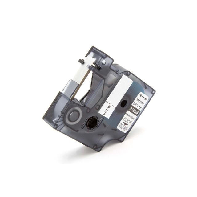 Vhbw - vhbw Cassette à bande d'écriture polyester 9mm pour imprimante d'étiquettes Dymo Rhino 1000, 3000, 4200, 5000, 5200, 6000 comme Dymo 18508. Vhbw  - Cartouche, Toner et Papier
