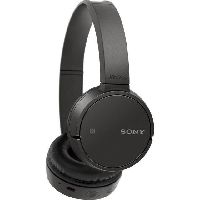 Sony Casque audio avec micro intégré - WHCH500B.CE7 - Noir