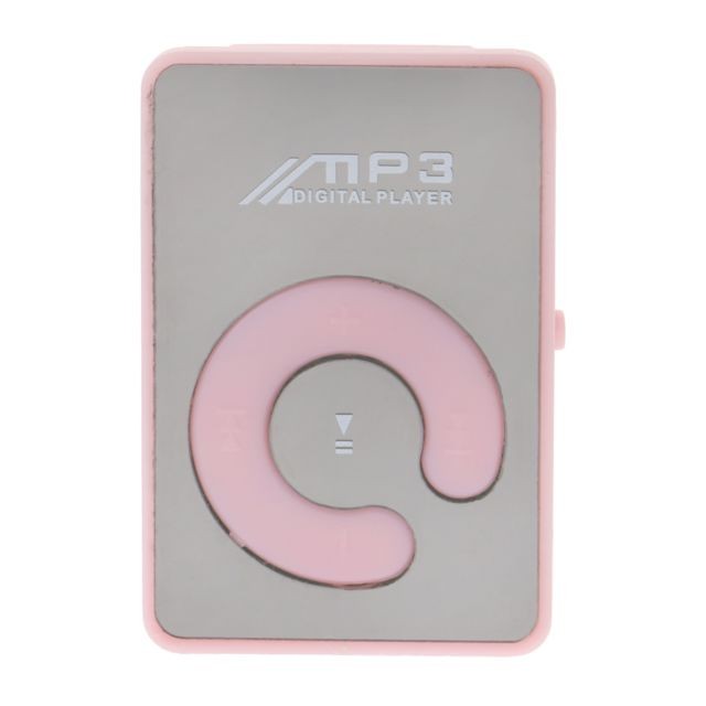 marque generique - 16 Go Portable Mini Mode USB2.0 Hifi MP3 Music Media Support  Rose - MP3