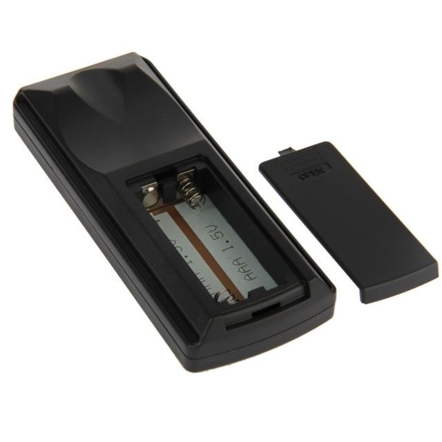 Wewoo Pour lecteur DVD portable utilisation noir en S-PD-1023, S-PD-1040, S-PD-1041 Télécommande universelle