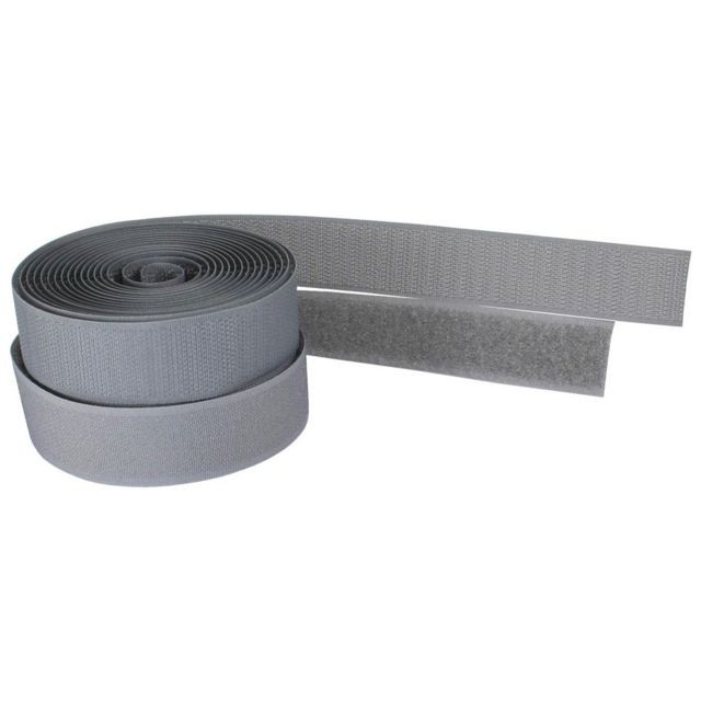 Inline - Liens de câble InLine®, bande auto-agrippante du type Velcro, 2 pièces 25 mm, gris, 3 m Inline  - Visserie PC