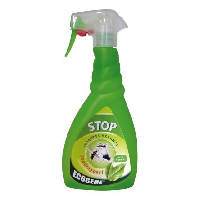 Ecogene - Stop insectes volants - Foudroyant - Insecticide naturel - 500 ml - ECOGENE Ecogene  - Ecogene
