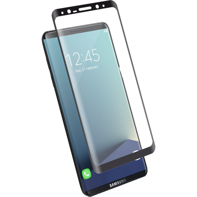 Protection écran tablette Bigben Connected Verre trempe Galaxy S8 - Transparent