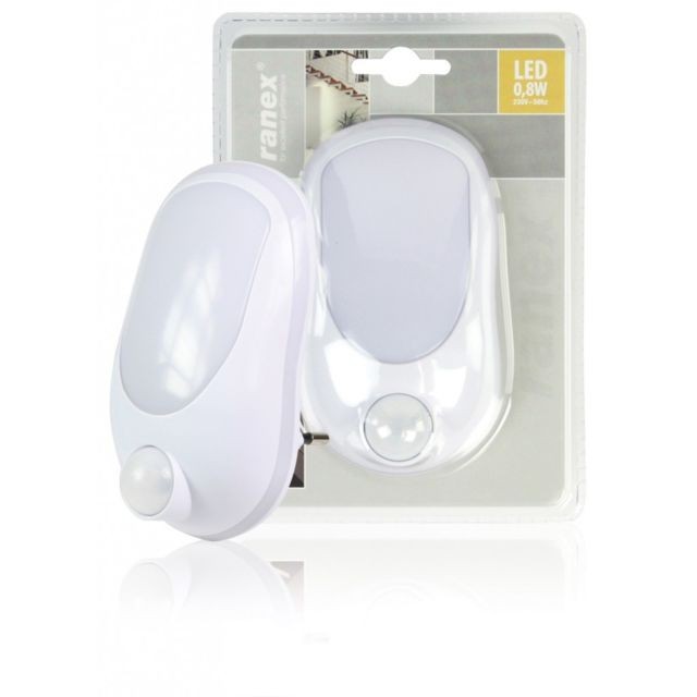 Ranex - Ranex veilleuse LED avec détection de mouvement Ranex  - Luminaires Blanc