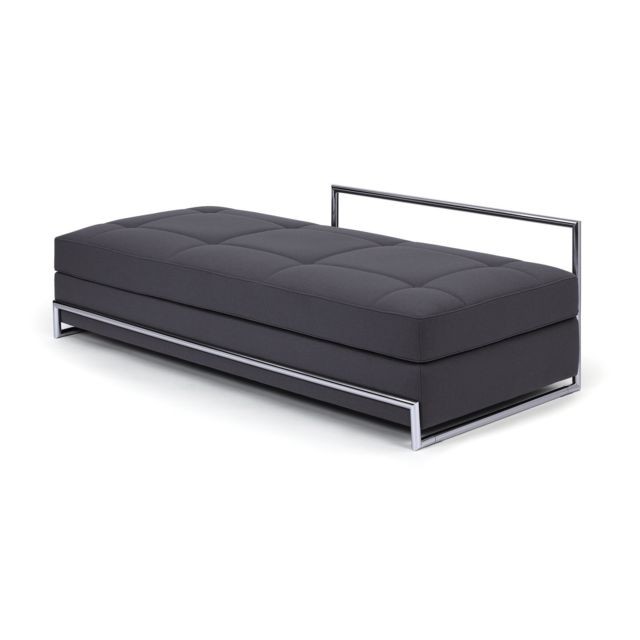 Classicon - Day Bed Liege - Matière Manila noire - Sommiers
