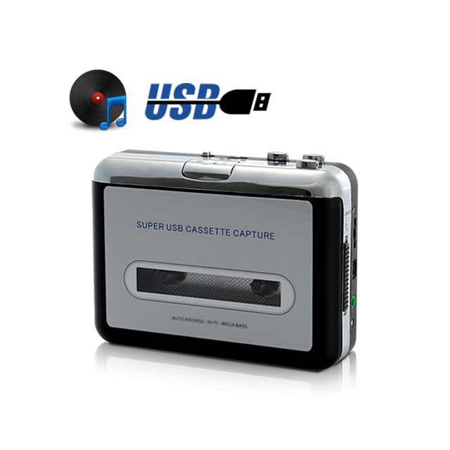 iPod Shopinnov Lecteur cassette USB et convertisseur MP3