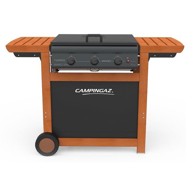 Campingaz - Barbecue gaz Adélaïde 3 Woody - Barbecues gaz