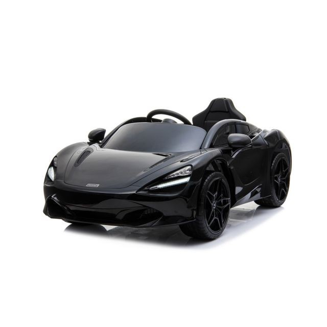 Fast And Baby - Véhicule électrique pour enfant noir McLaren 720S Fast And Baby - Moto électrique enfant Véhicule électrique pour enfant