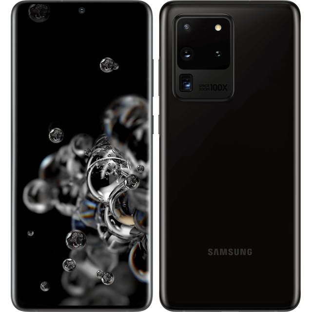 Samsung - Galaxy S20 Ultra - 5G - 128 Go - Noir Samsung  - Samsung Galaxy S20 / S20 Plus / S20 Ultra 5G Smartphone