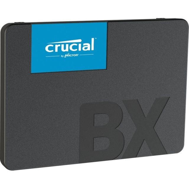 Crucial - BX500 480 Go 2.5'' SATA III (6 Gb/s) - Bonnes affaires Disque SSD