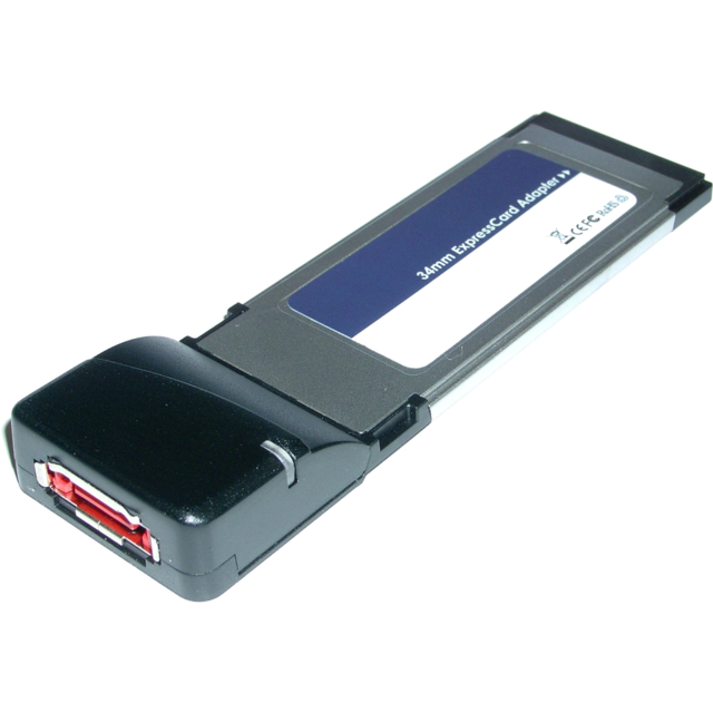 Bematik - ESATA ExpressCard Adapter (1-Port 34mm) SIL3531 - Câble Intégration