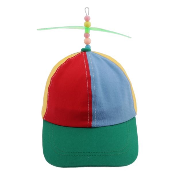 Bricolage et jardinage marque generique chapeau de bâton de bambou hélice parent-enfant casquette de baseball langue canard enfants