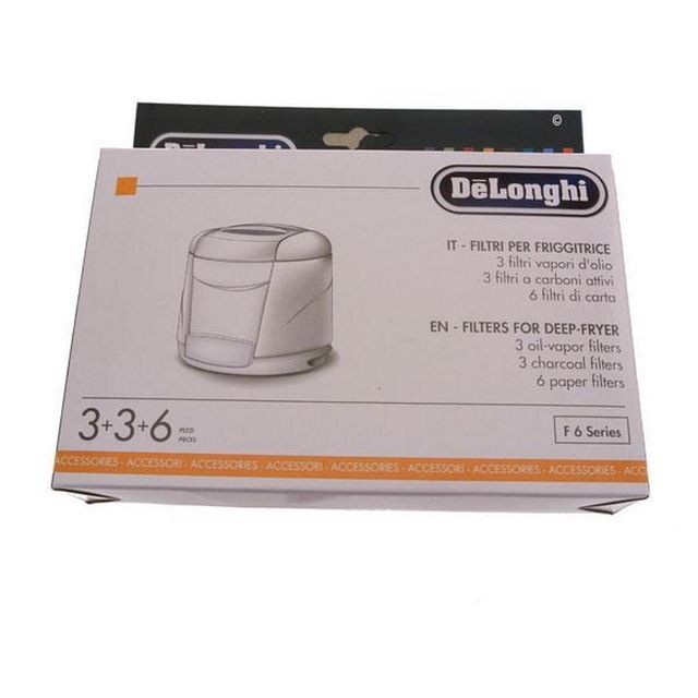 Delonghi - Kit filtres anti odeurs - anti vapeur Delonghi  - Accessoires Friteuses Delonghi