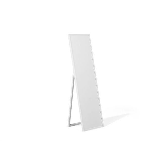 Beliani - Miroir blanc 40 x 140 cm TORCY Beliani - Miroir rectangulaire Miroirs
