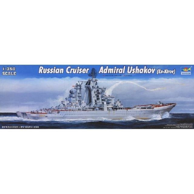 Trumpeter - Maquette Bateau Russian Cruiser Admiral Ushakov (ex-kirov) Trumpeter  - Bateaux Trumpeter