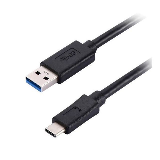 Rue Du Commerce - USB type A mâle / USB type mini C mâle Super Speed+, Version 3.1 1m - Câble USB