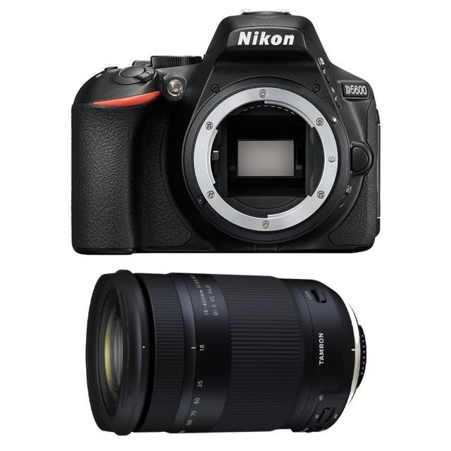Nikon - PACK NIKON D5600 + TAMRON AF 18-400 VC - Appareil photo avec zoom puissant