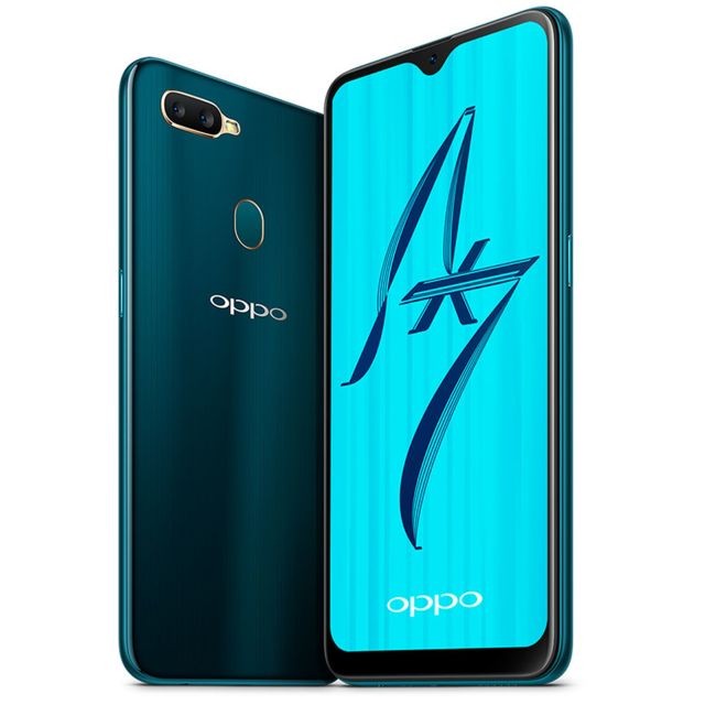 Oppo - Smartphone AX7 - 64 Go - Bleu Oppo  - Smartphone Oppo
